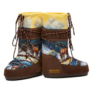 Moon Boot - MB x Guest in Residence Icon Postcard Çizmeler | Chocolate