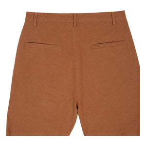Emile et Ida - Embroidered Cotton Pants | Brown