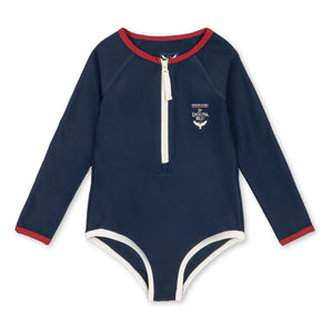 Konges Sløjd - Laguna Long Sleeve Swimwear Recycled Fibres | Navy Blue