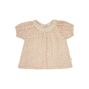 Lilinoa - Charlotte Liberty | Ecru Crochet Collar Blouse