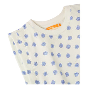 Fabula - Soleils Molton Ärmelloses Sweatshirt | Weiß