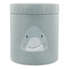 Trixie - Mr Shark 500 ml izotermal atıştırmalık kutusu | Gri