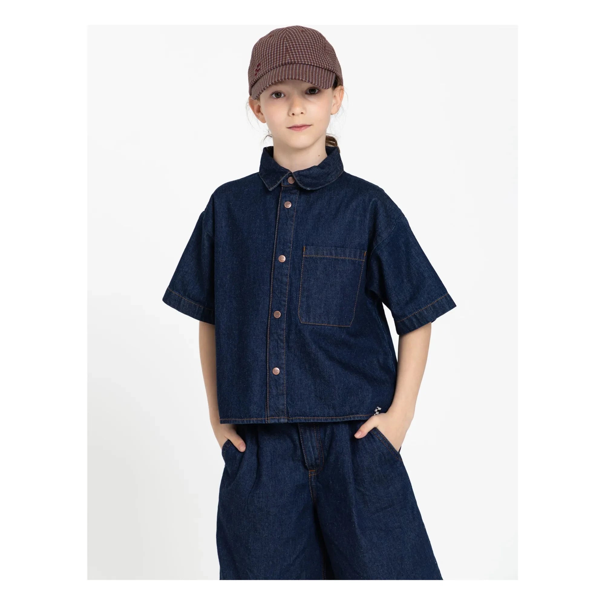 Finger in the Nose - Harper Denim Shirt | Dark Blue