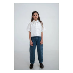 Repose AMS - Barrel Workwear Jeans aus Bio-Baumwolle | Blau