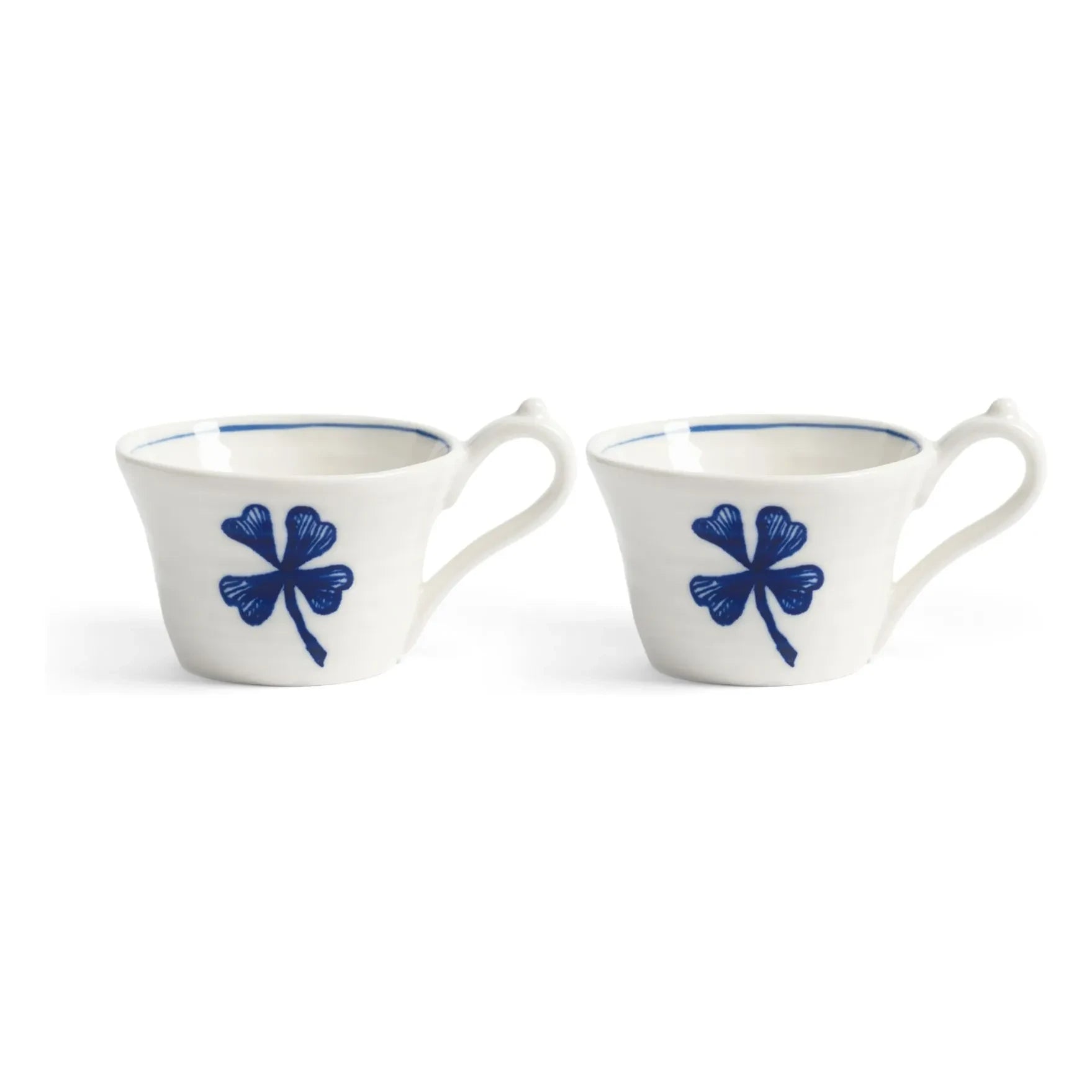 &Klevering - Anouk Porzellantassen - 2er Set | Blau