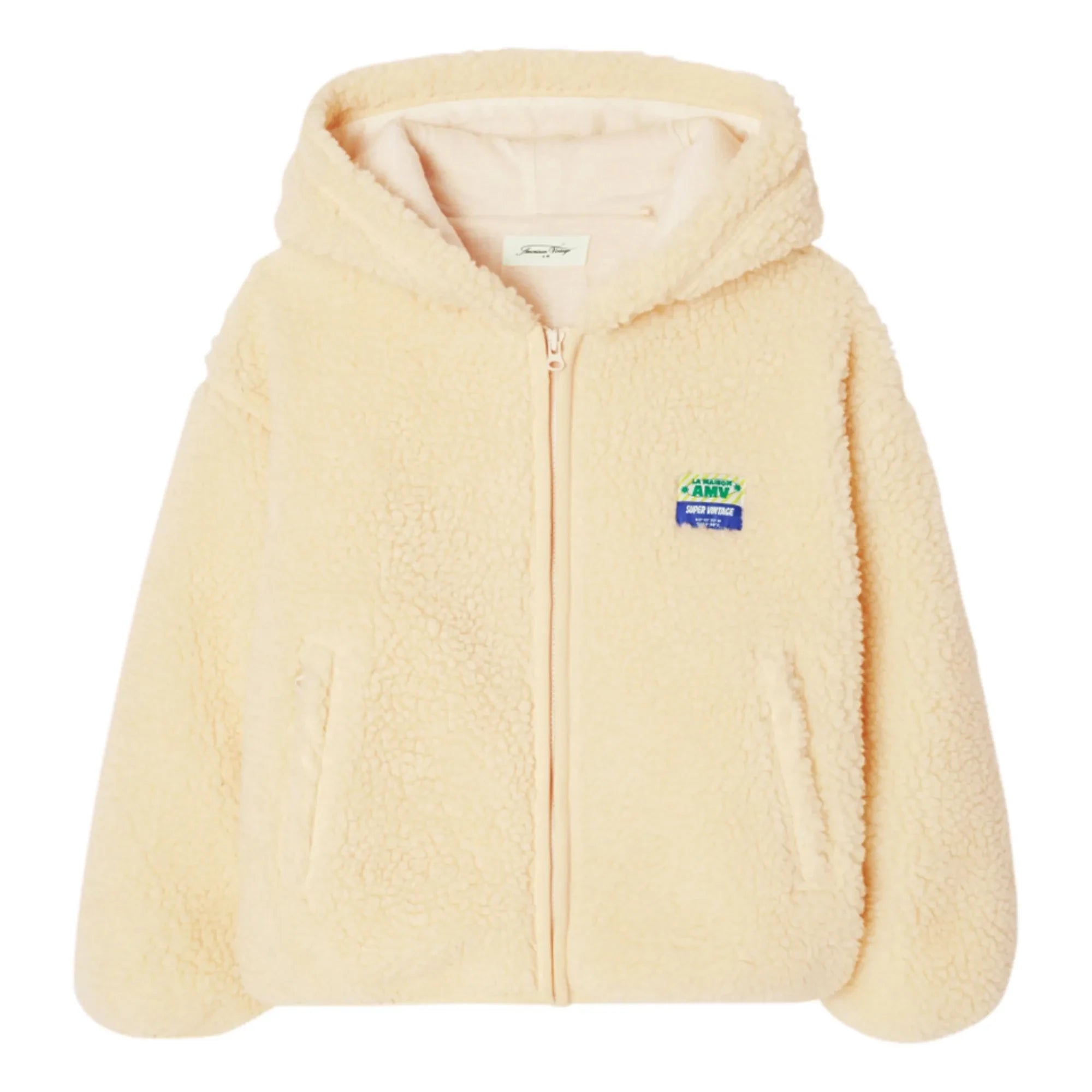 American Vintage - Hoktown Sherpa Kapuzenjacke | Ecru