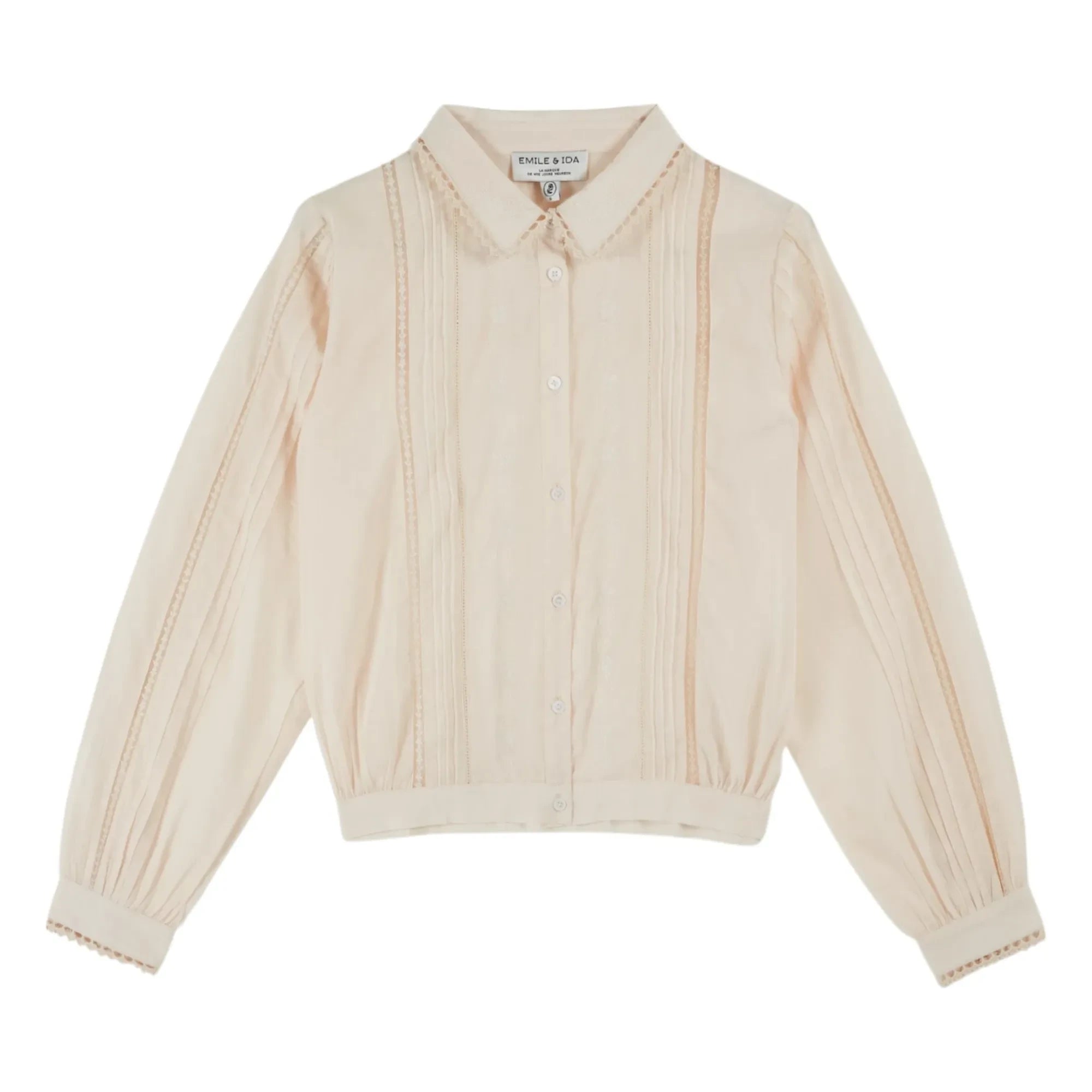 Emile and Ida - Vintage Pamuk Bluz | Krem