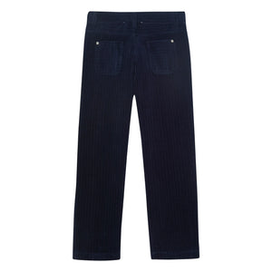 Tartine et Chocolat - Düz Kordon Pantolon | Lacivert