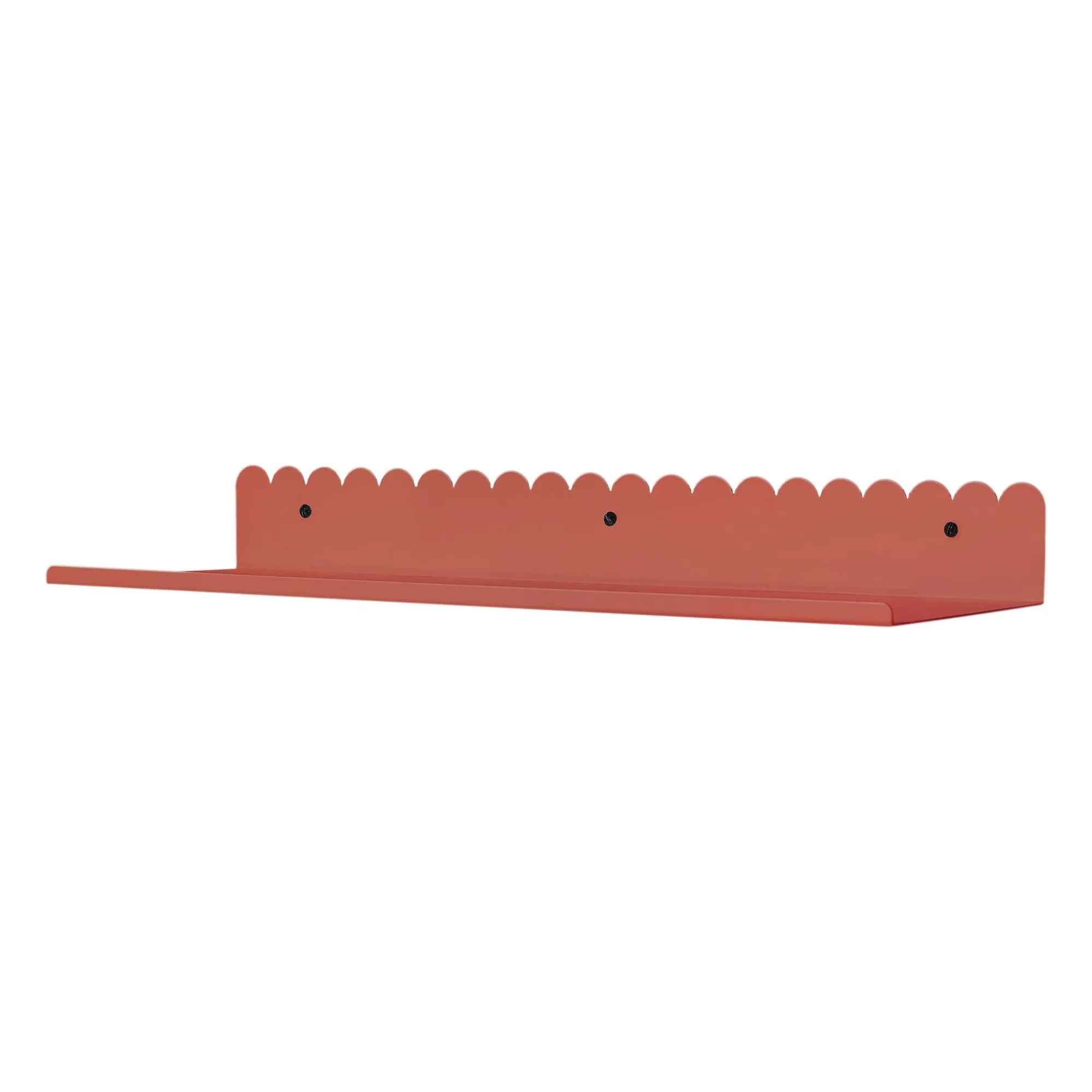 Nobodinoz - Vibes duvar rafı 50x16 cm | Terracotta