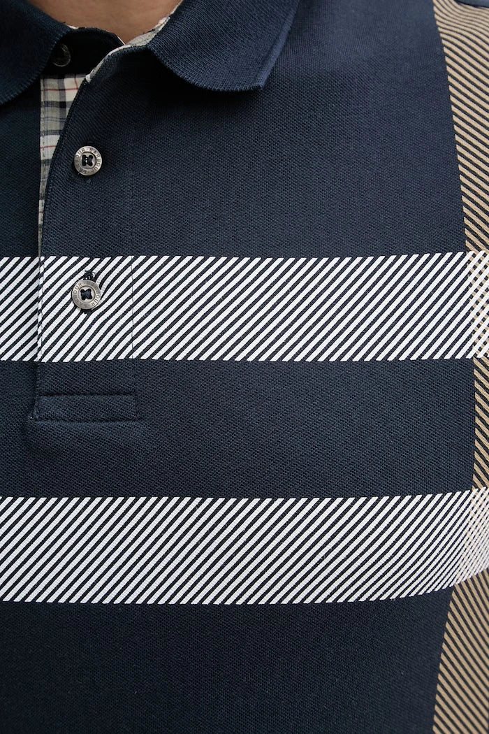 Barbour Blaine Yakalı Pamuklu Tişört