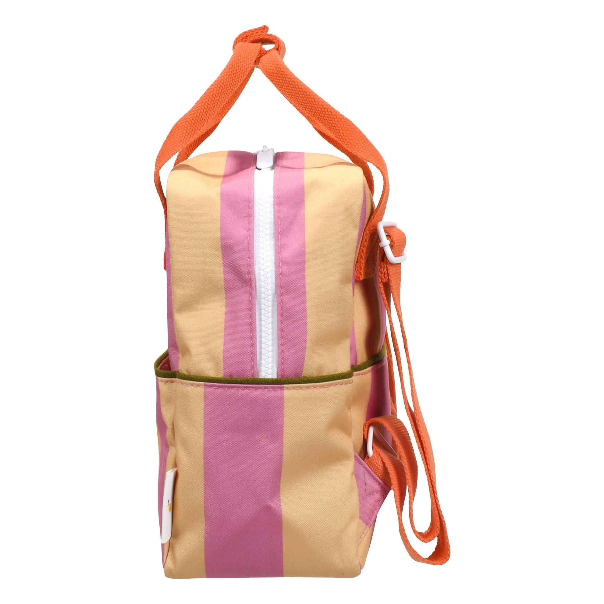 Sticky Lemon - Small Striped Backpack | Powder pink