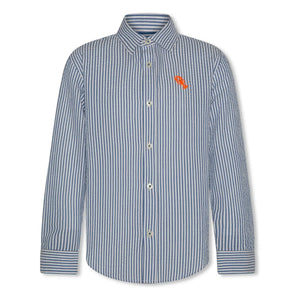 AO76 - Alan Lobster gestreiftes Hemd | Blau