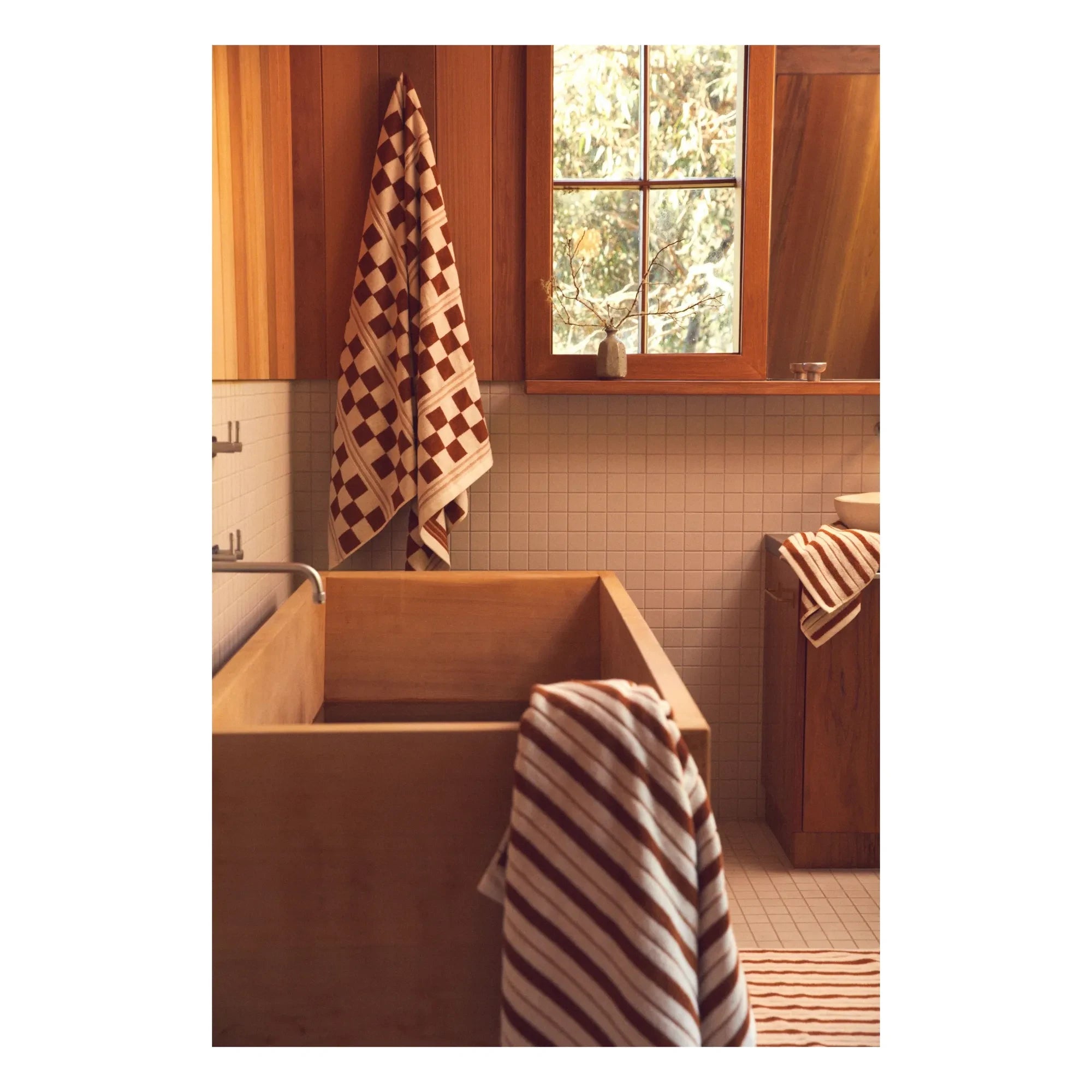 Baina - Busby banyo havlusu | Terracotta