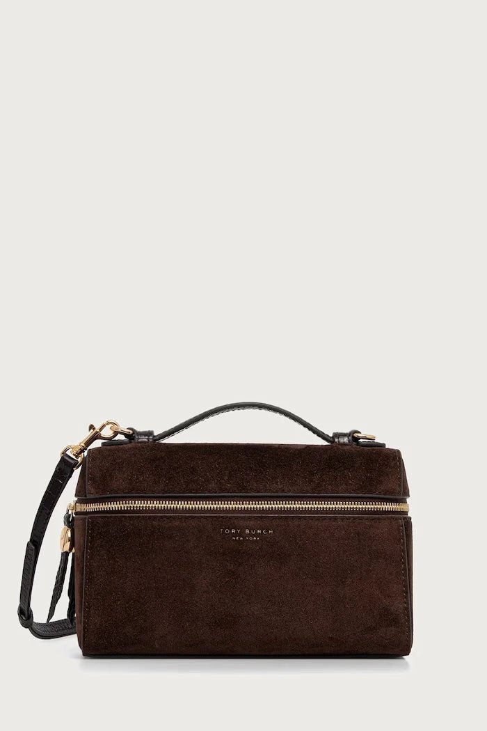 Tory Burch Kadın Süet Crossbody Çanta Romy