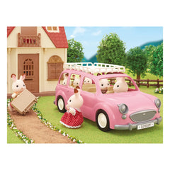Sylvanian Families - Pembe Minibüs ve Piknik Seti