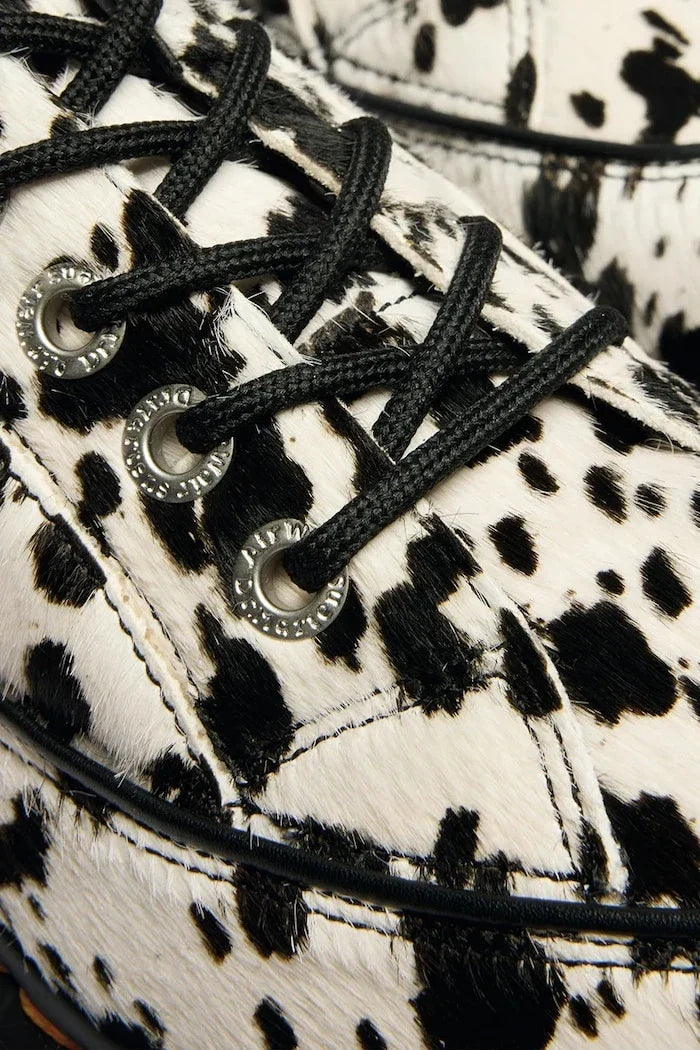 Dr. Martens Kadın Deri Ayakkabı Half Buzz 5i 5 Eye Dalmatian