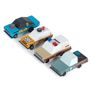Candylab - Toons - Rostige Streifenwagen