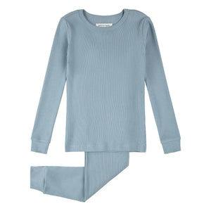 Petit Glue - Organic Pamuk ve Modal Fitilli Pajamas | Mavi
