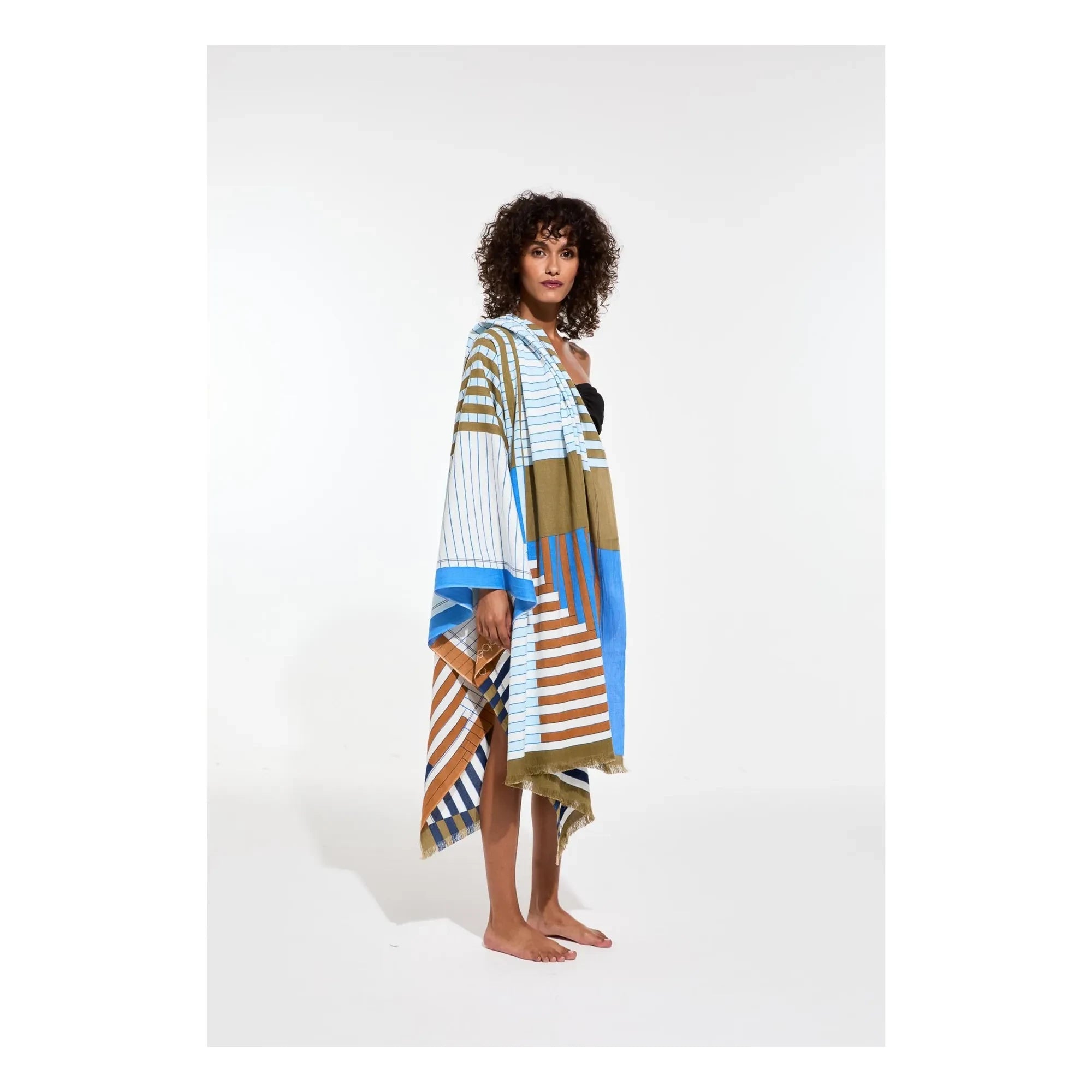 Mapoésie - Riviera plaj havlusu | Mavi