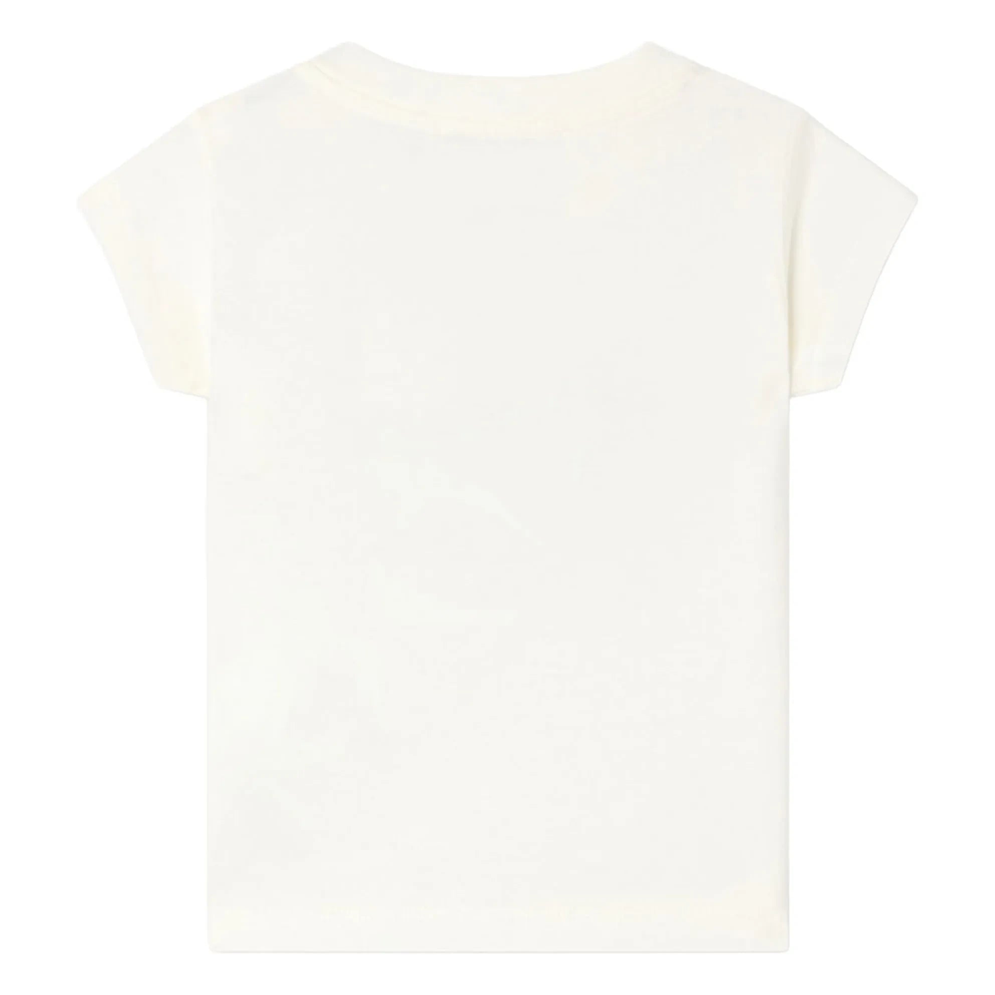 Bonpoint - Tom T-Shirt Bio-Baumwolle | Creme