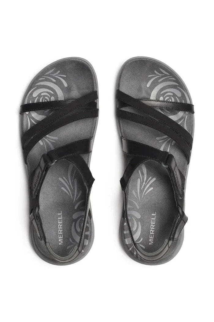 Merrell kadın açık topuklu deri sandalet HARBOR BACKSTRAP