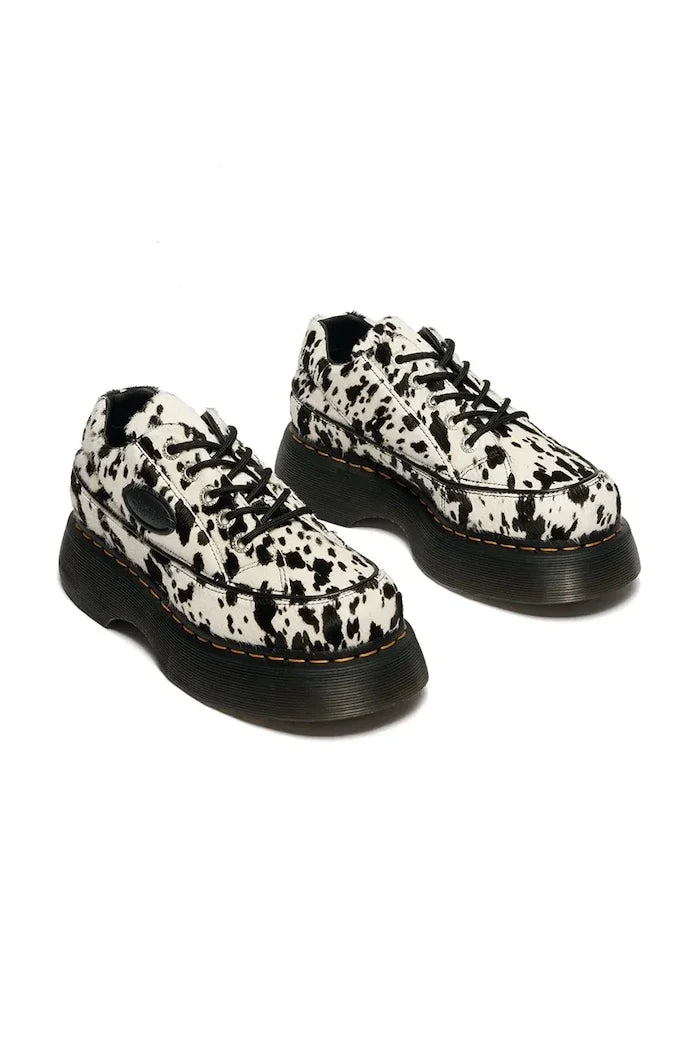 Dr. Martens Kadın Deri Ayakkabı Half Buzz 5i 5 Eye Dalmatian