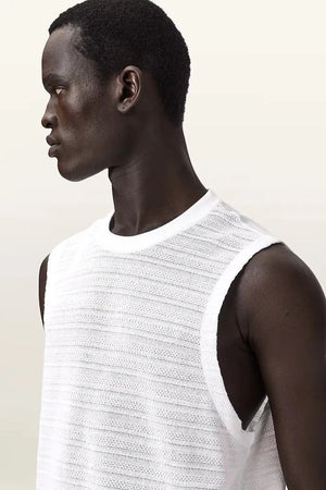 AllSaints erkek pamuklu atlet COVE