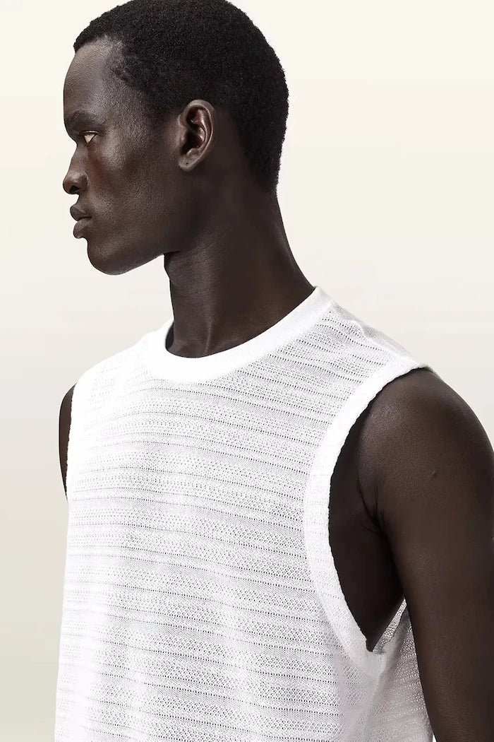 AllSaints erkek pamuklu atlet COVE
