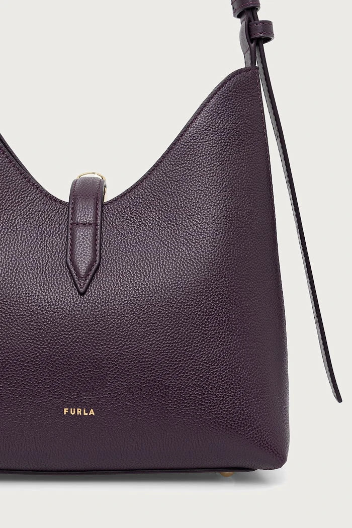 Furla kadın deri hobo çanta Goccia S Hobo