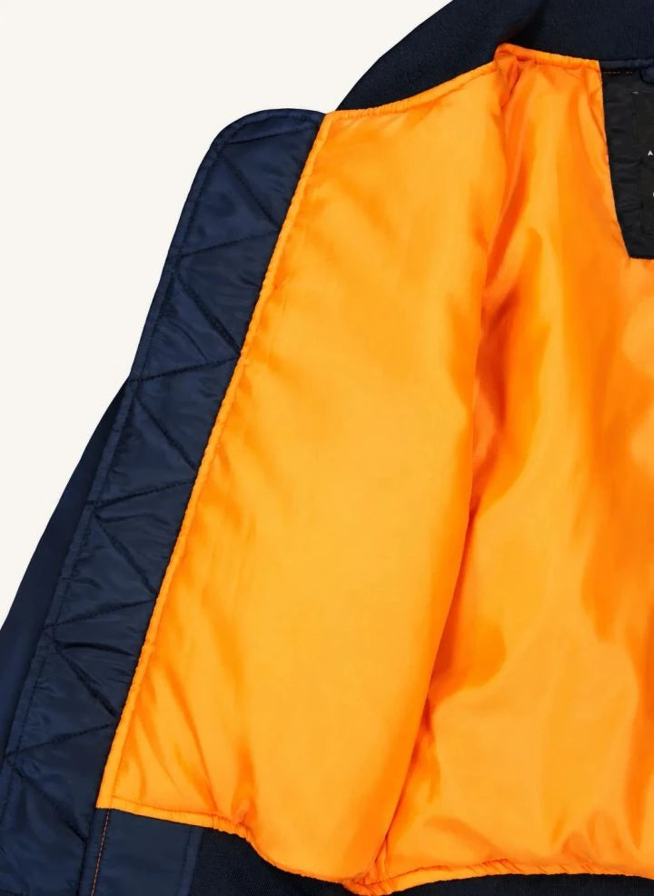 Alpha Indutries - MA-1 VF 59 Chaqueta Bomber | Azul marino