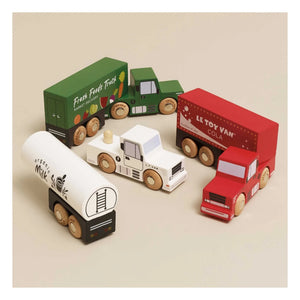 Le Toy Van - Kamyonlar ve Römorklar - 3'lü Set