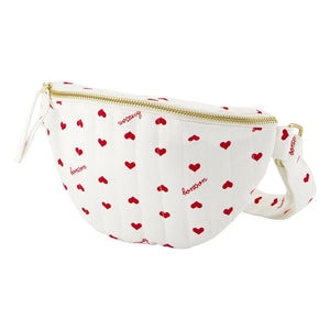 Bonton - Herzmuster Bananentasche | Ecru