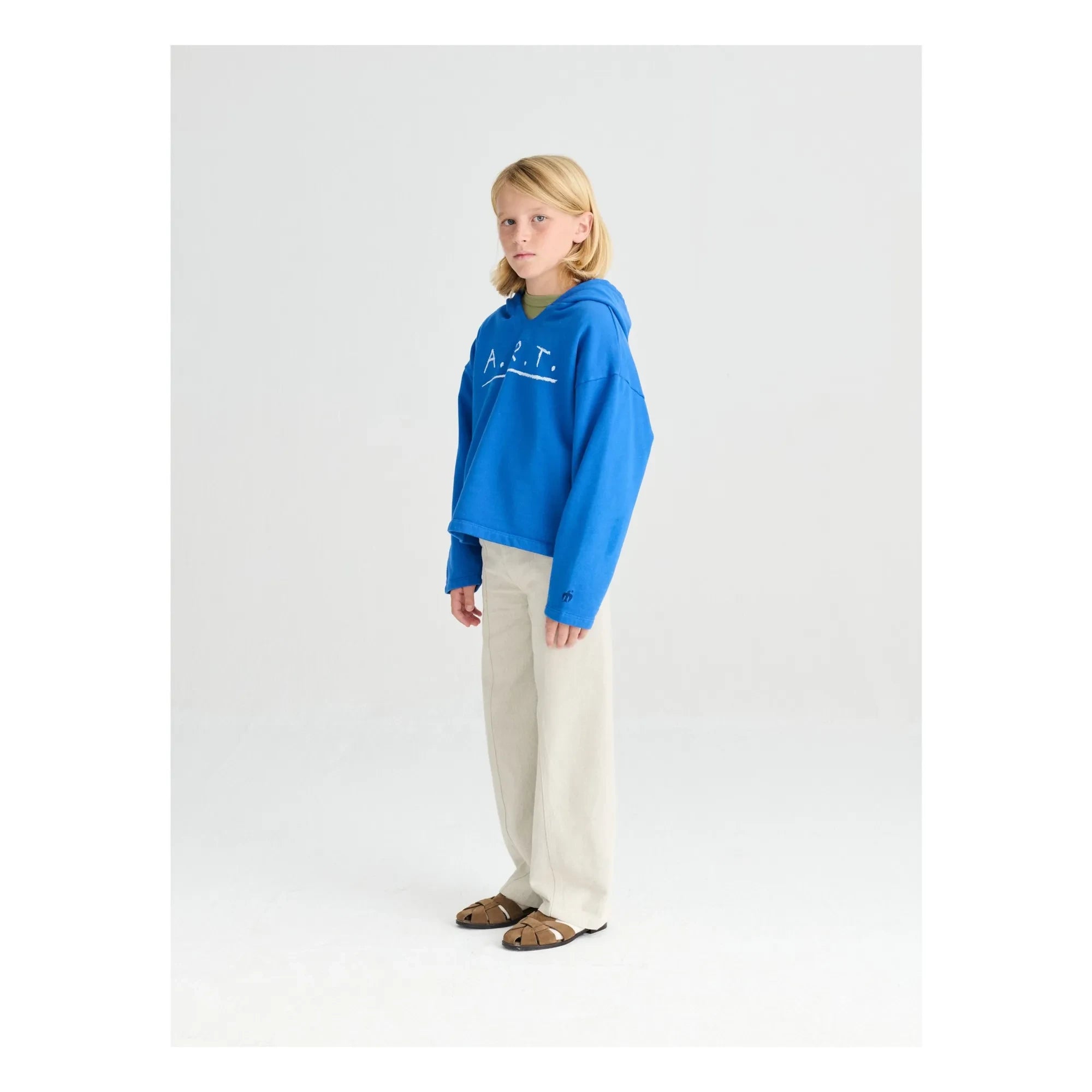 True Artist – Kapuzenpullover N°9 Bio-Baumwolle | Königsblau