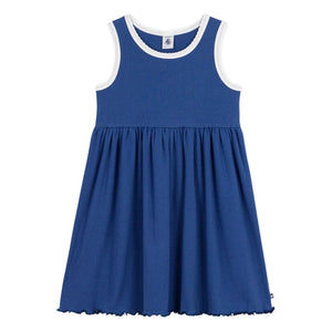 Petit Bateau - Fitilli elbise | Koyu Mavi