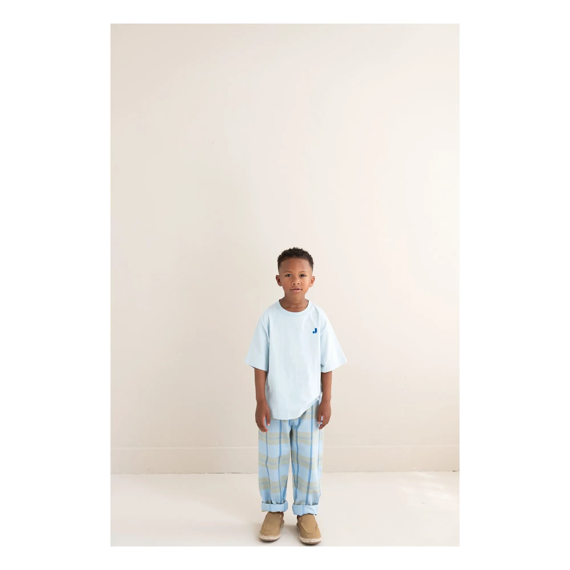 Jenest - Mase J organik pamuklu T-shirt | Açık mavi