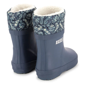 Bonton - Ploc Pelz-Regenstiefel | Marineblau