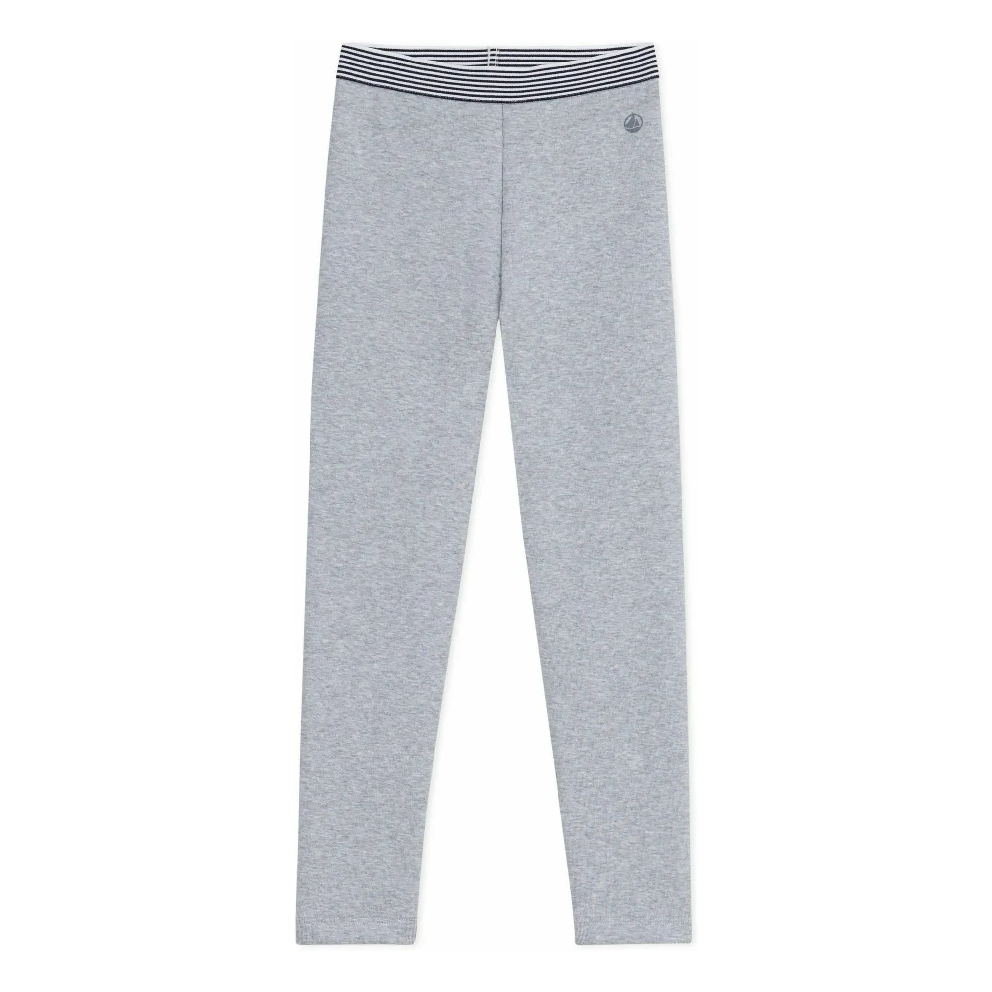 Petit Bateau – Elastische Jeggings | Grau meliert