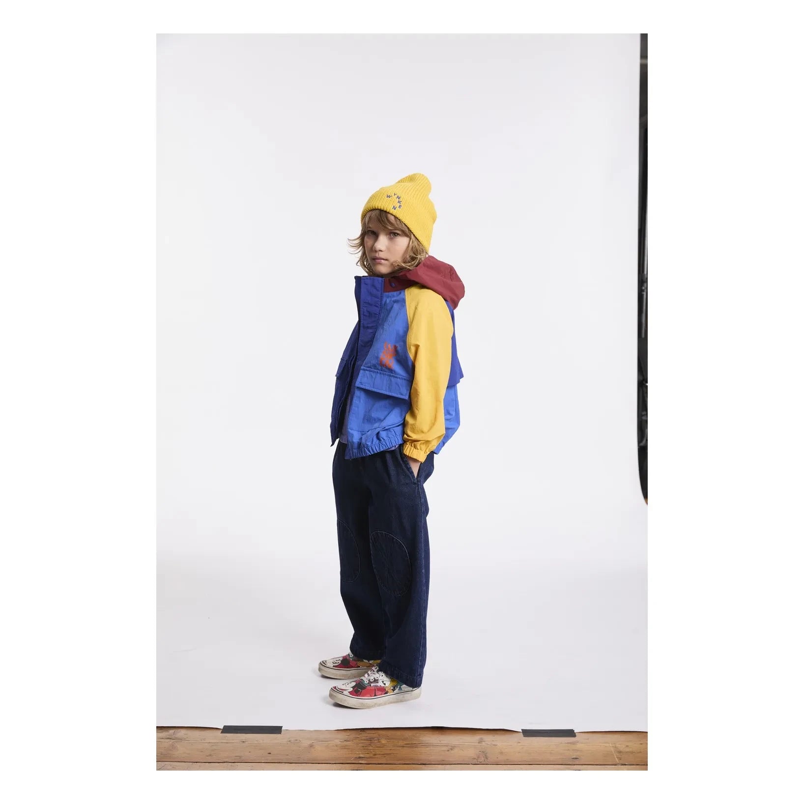 Wynken - Color-Block Windproof Jacket | Blue