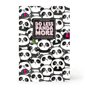 Legami - A6 Çizgili Resimli Sert Kapaklı Defter - Panda