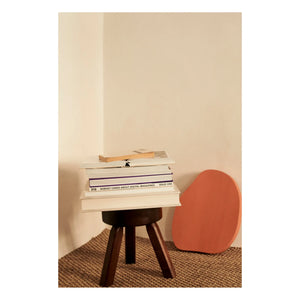 Frama - AML Kiefernhocker | Dunkles Holz