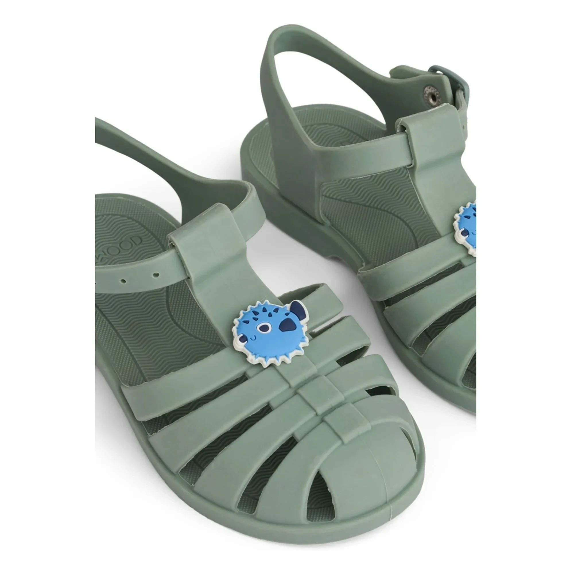 Liewood - Bre Charms Poisson-Globe Sandaletler | Haki