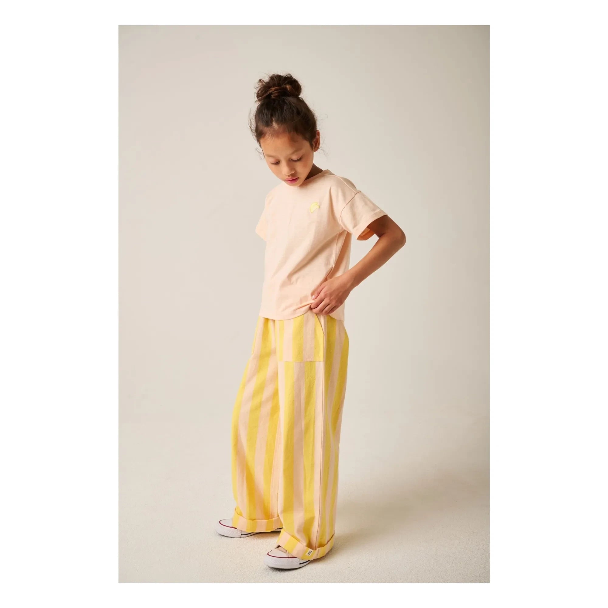 Tumble N'Dry – Gestreifte Mela Hose | Gelb
