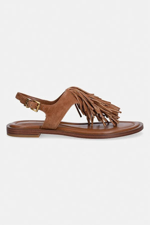 MICHAEL Michael Kors Kadın Süet Sandalet Indra Thong Sandal