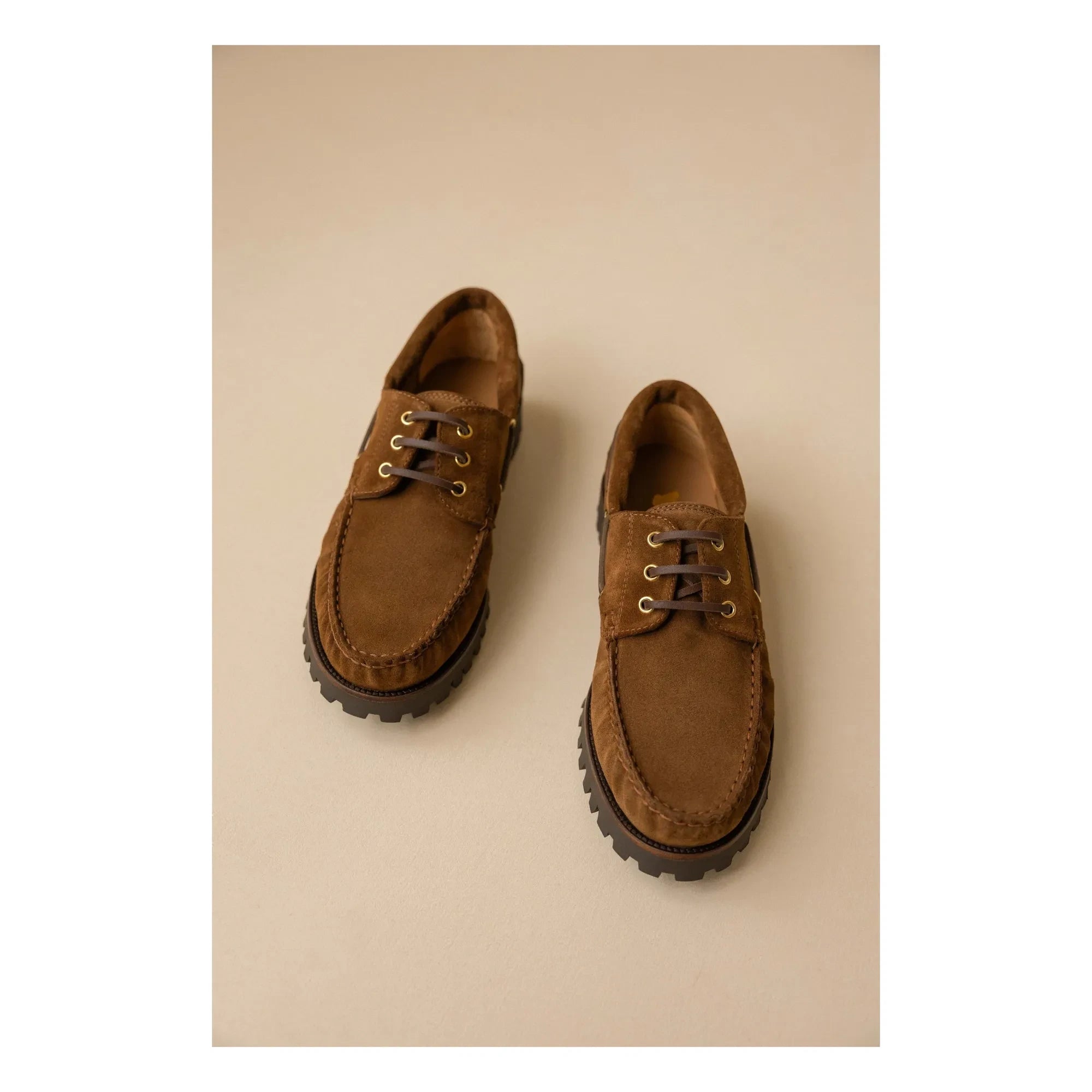 Bobbies - Wildleder Bootsschuhe Betlem | Kamel