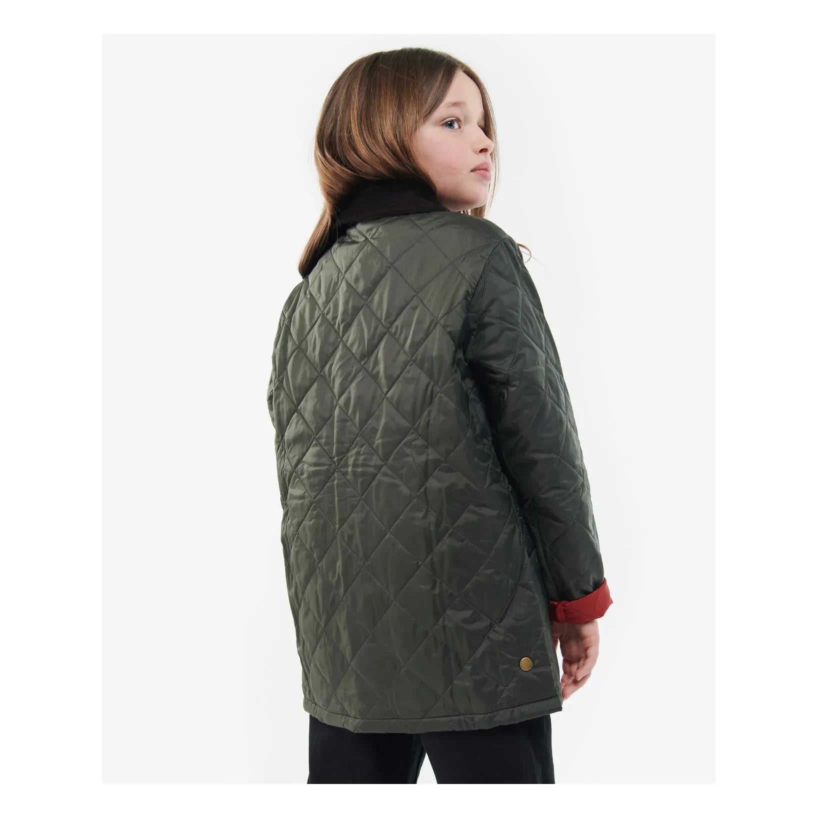 Barbour - Liddesdale Kapitone Ceket | Koyu yeşil