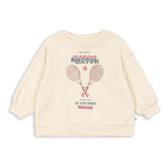 Konges Sløjd - Loupy Match Organic Cotton Sweatshirt | Cream