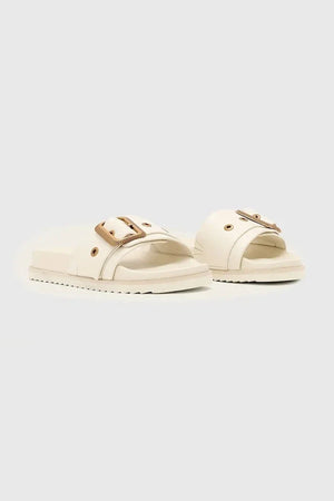 AllSaints Kadın Deri Ellie Western Sandalet