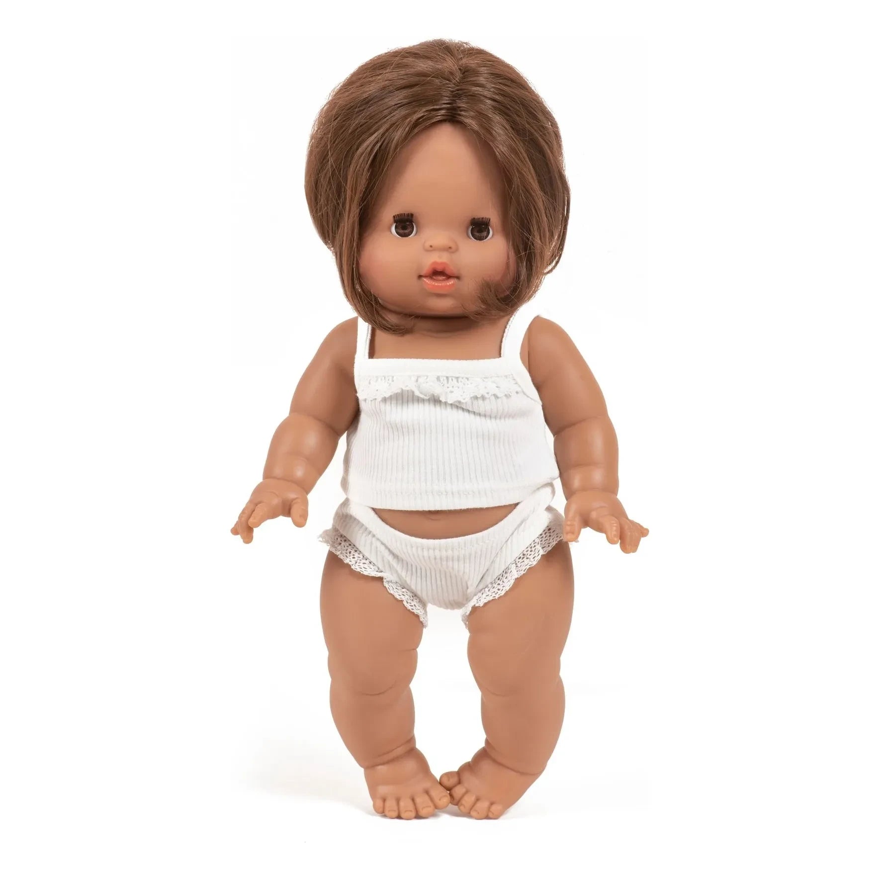 Minikane - Ribana örgü setli Leopoldine bebek