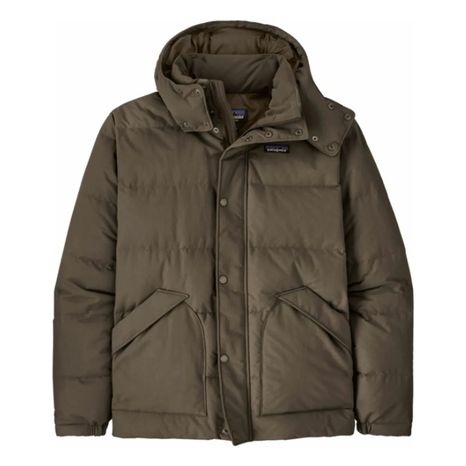 Patagonia - DownDrift Jacke mit recycelter Füllung | Braun