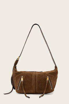 AllSaints kadın süet hobo çanta JEAN